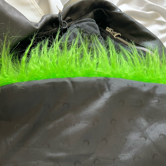 NWT RARE Marine Serre Leather Trench Coat - Picture 12 of 16